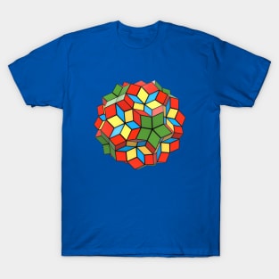 Rhombic Zonohedron T-Shirt